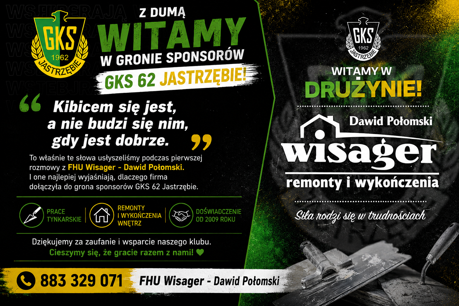 Sponsor GKS 62 Jastrzębie